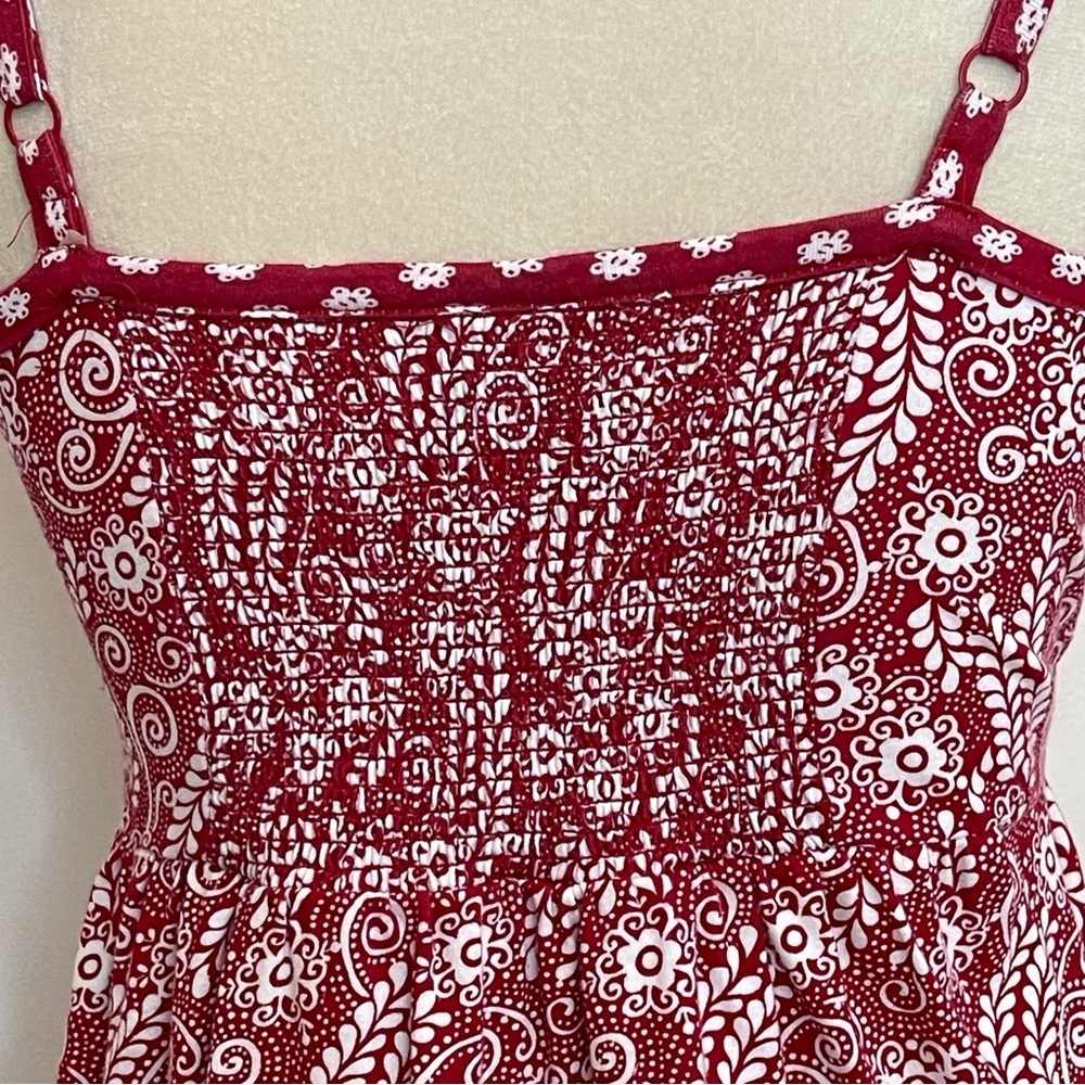 Vintage Faded Glory Red and White Dress - Picture 6 of 6